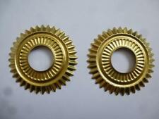 Paire cocardes laiton casque à pointe modèle 1895 Pickelhaube allemand WW1 