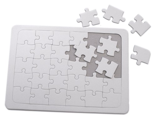 Puzzle jigsaw vide - vide, a4