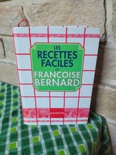 🥘. LES RECETTES FACILES de Françoise BERNARD Hachette Livre Cuisine VINTAGE. 🥘