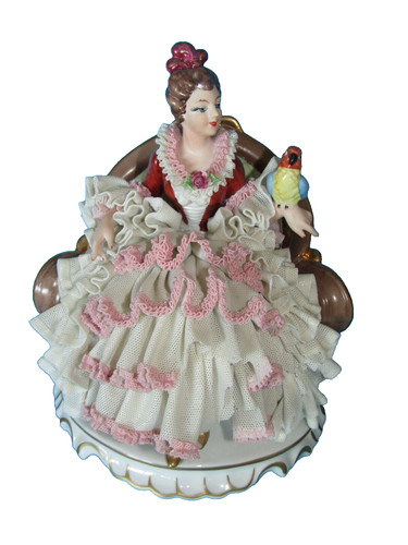 Sujet figurine porcelaine - sujet,