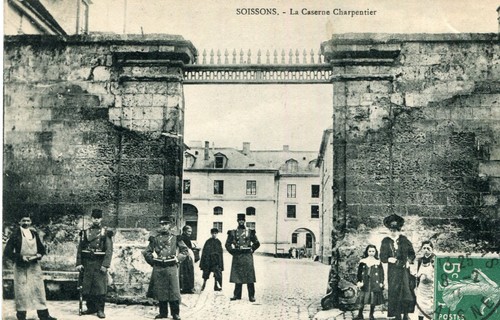 Carte soissons caserne - soissons,