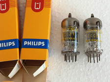 2x ECC81 12AT7 NOS tube RTC