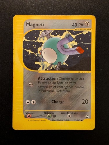 Carte pokémon magneti - pokémon, 52/147
