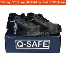 Chaussures de sécurité Q-Safe QS7030/44 noires taille EU 44 UK 10 S3 neuves NFP