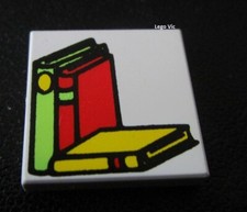 Lego 3068pb26 Tile 2x2 Books