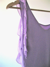 J. RIU - Adorable Robe Soirée Colori Multicolore à Finitions Plissée T38 / NEUF