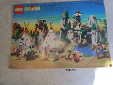 Notice Instruction du Lego 6766 Western Indian Indien Rapid River Village