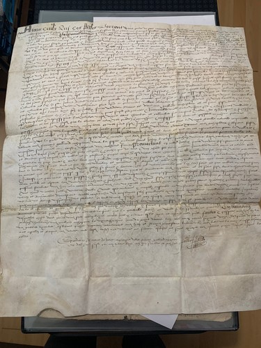 1571 très grand parchemin - grand,
