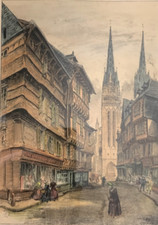 Lithographie CARREFOUR A