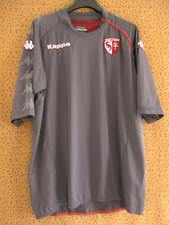 Maillot  Fc Metz Kappa Gris Manche courte Moselle Vintage jersey - XL