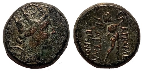 Bronze apamée 88 40 av - /, (88-40