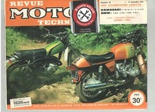 Kawasaki ks k1  k1A  kx 125 BMW R60 75 90  Revue Moto Technique N°18 de 1975