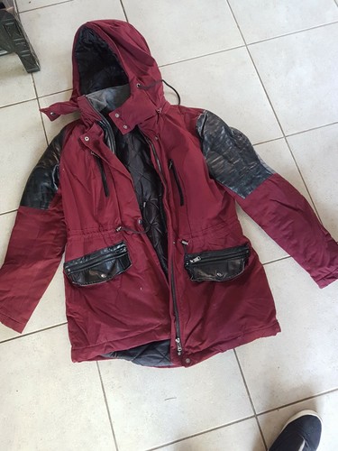 Manteau bordeaux taille - bordeaux,