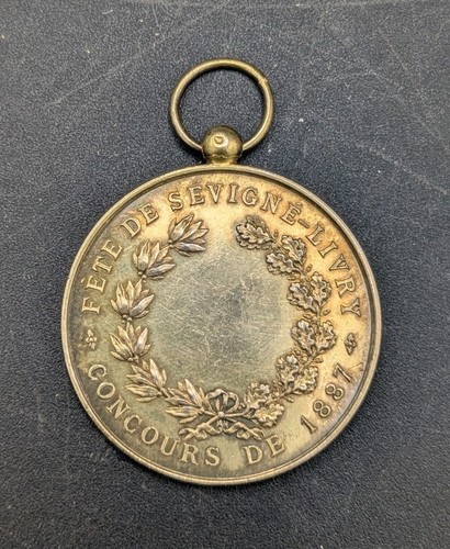 Médaille argent vermeil - médaille, en