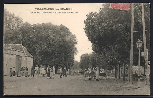 Cpa villenauxe grande - cpa, villenauxe-la-grande
