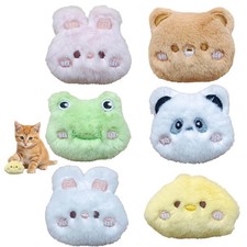 Lot de 6 coussins en peluche