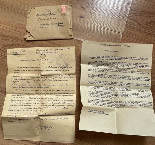 Lettre prisonnier waffen - prisonnier,