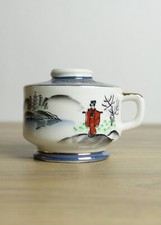 sublime porte bougie en porcelaine lumière de table asiatique décorative