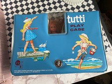 Barbie Vintage Tutti Chris Play Case Tiny Sister Mattel 1965