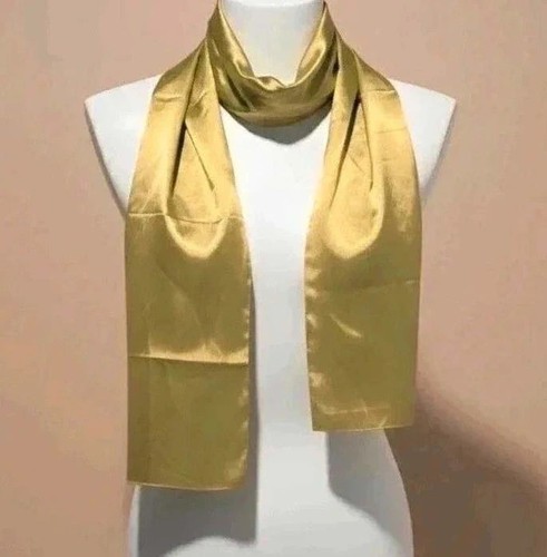 Foulard vintage satin vert - vintage,