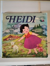 Livre-Disque 45 T : HEIDI découvre la maison du bonheur - Le Petit Ménestrel