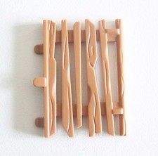 PLAYMOBIL (T2211) FERME - Barriere Clôture en Bois Marron Clair 4212 