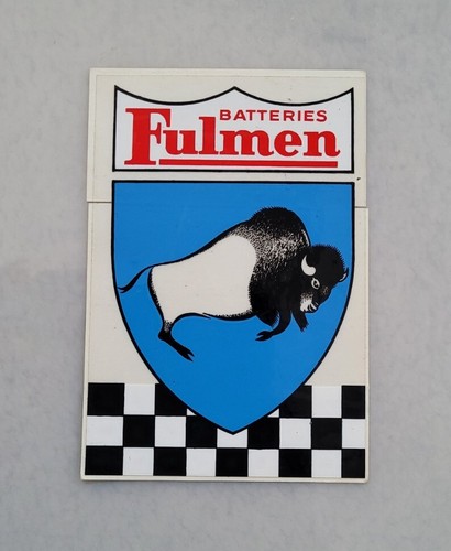 Vintage sticker batteries - vintage,