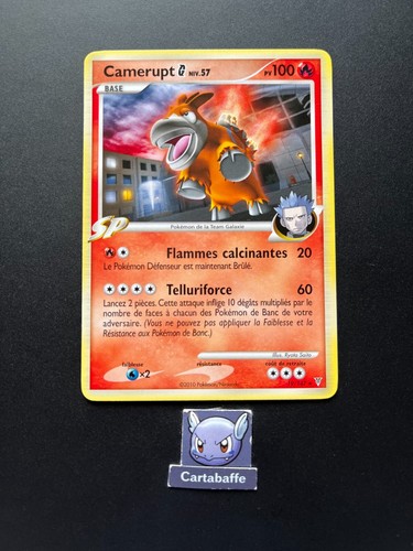 Carte pokémon camerupt - pokémon, g