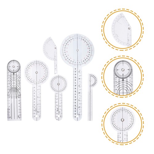 6pcs goniomètre spinal - 6pcs,