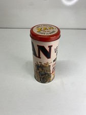 Boîte en métal ronde publicitaire Zan Haribo en bonne état vintage