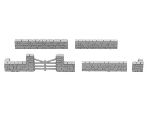 English wall set wwii03 3d - wwii03,