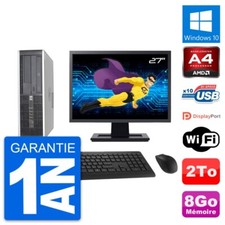 PC HP 6305 Pro SFF Ecran 27"