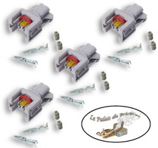 Lot de 4 connecteurs- injecteur diesel- compatible injecteurs Delphi - 2 broches