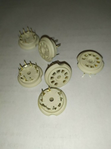 Support tube noval socket - tube,