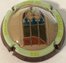 Capsule de champagne OUDARD F. (9. 9/25 cercle vert pâle)