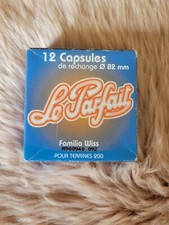 12 CAPSULES DE RECHANGE FAMILIA WISS POUR TERRINES 200 LE PARFAIT DIAMÈTRE 82 mm