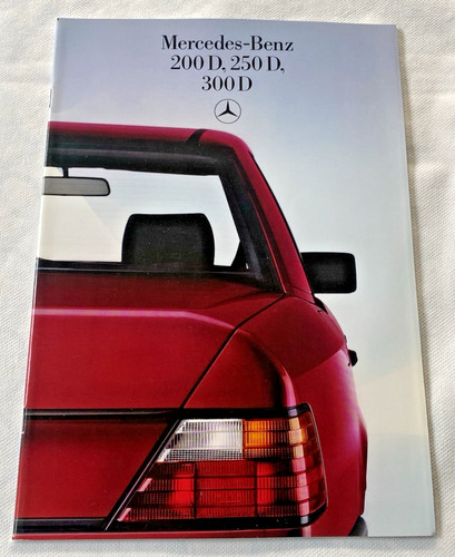 Brochure vente mercedes - brochure, de
