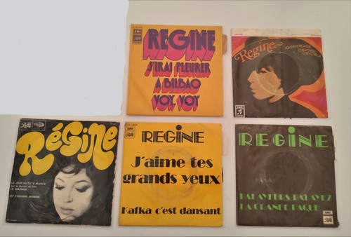 Regine lot disques vinyles - regine,