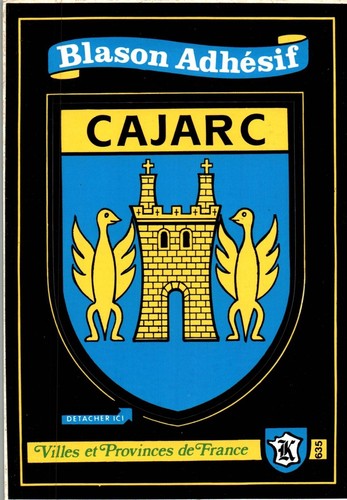 Carte postale blason - -,
