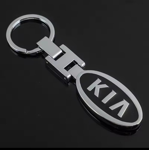 Portes clés kia métal logo - kia,