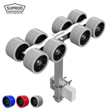 8 fois Rouleaux chariot de mise à l'eau aide à la mise à l'eau Ø 120 mm