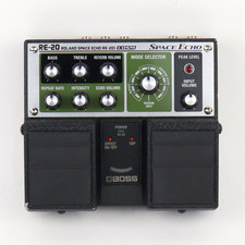 Pédale d'effets BOSS RE-20 Space Echo Delay Reverb Twin Digital Testée Japon