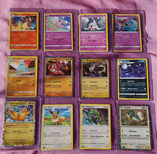 Lot cartes pokémon - :,