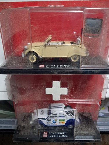 Lot deux 2cv - 2cv,, raid