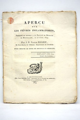 Livre ancien pouzet aperçu - ancien,