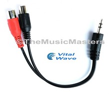 6 inch 3.5MM (1/8") Stereo