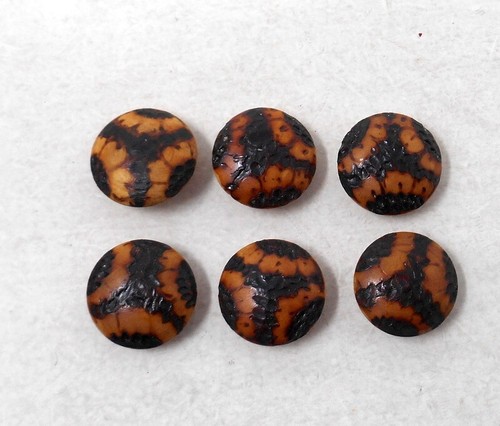 Lot boutons anciens bois - 6,