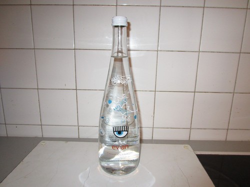 Bouteille publicite evian - evian, 2018