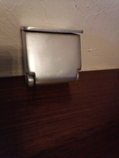 Cendrier ancien alu style sncf