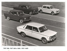 Photo / photograph presse originale Fiat gamme 1500 1300 1500 L 1100 D c. 1965